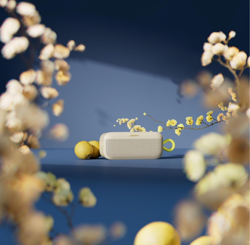 Bose SoundLink Plus: Bluetooth-Boombox, kabelloser Außen-Lautsprecher mit bis zu 20 Stunden Akkulaufzeit, Citrus Yellow - Limited Edition